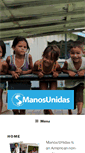 Mobile Screenshot of manos-unidas.org